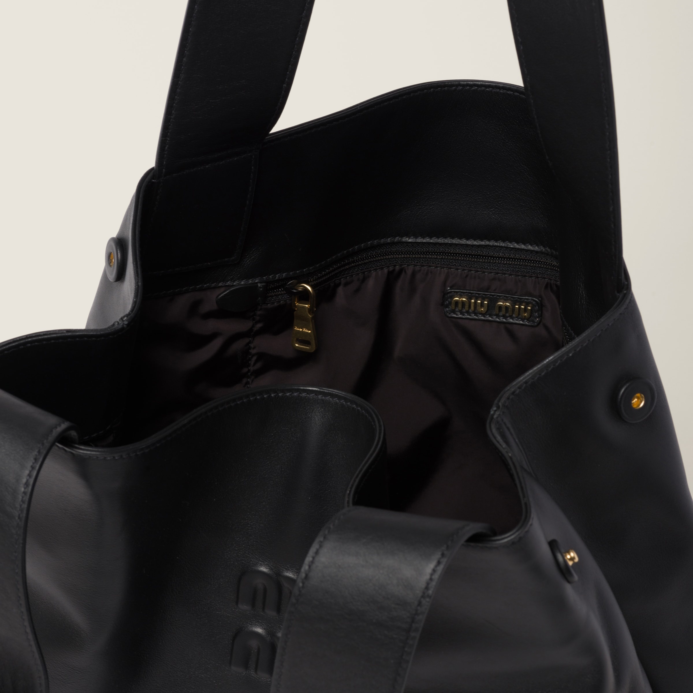 Leather hobo bag - 6