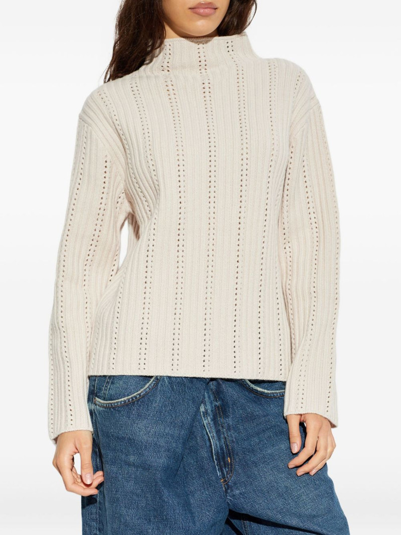 Satilly turtleneck openwork-design sweater 3