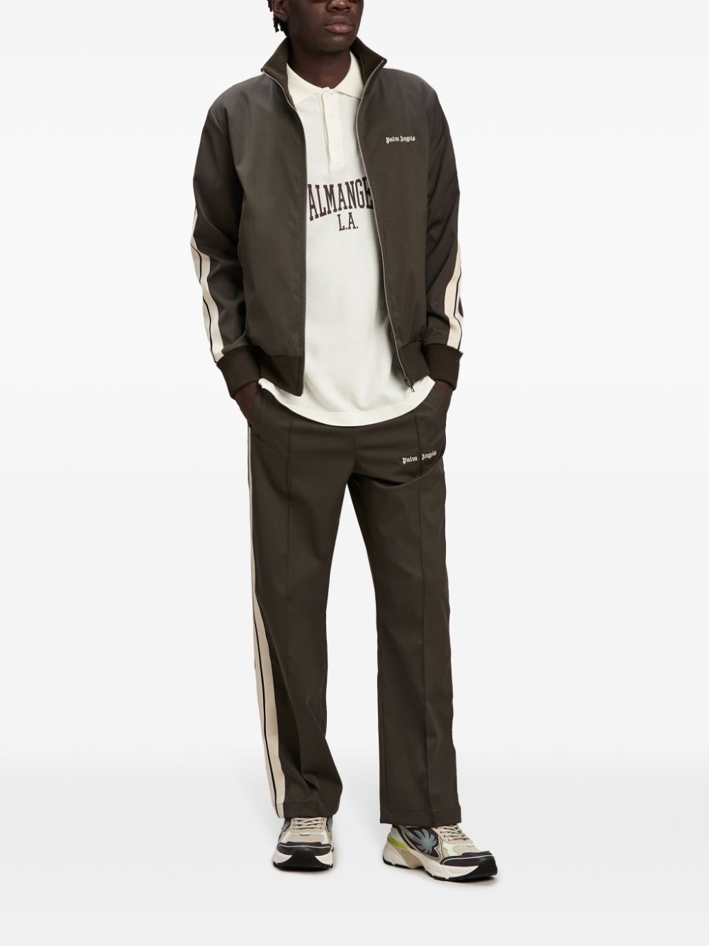 logo-embroidered jacket - 2