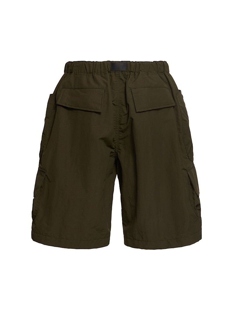 Nylon cargo shorts - 2