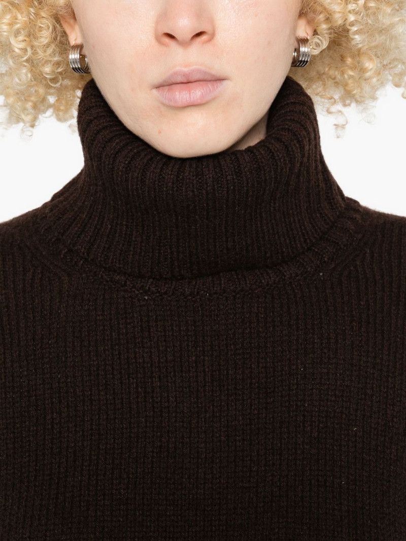 turtleneck long-sleeve sweater 5