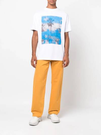 Palm Angels graphic-print cotton T-shirt outlook