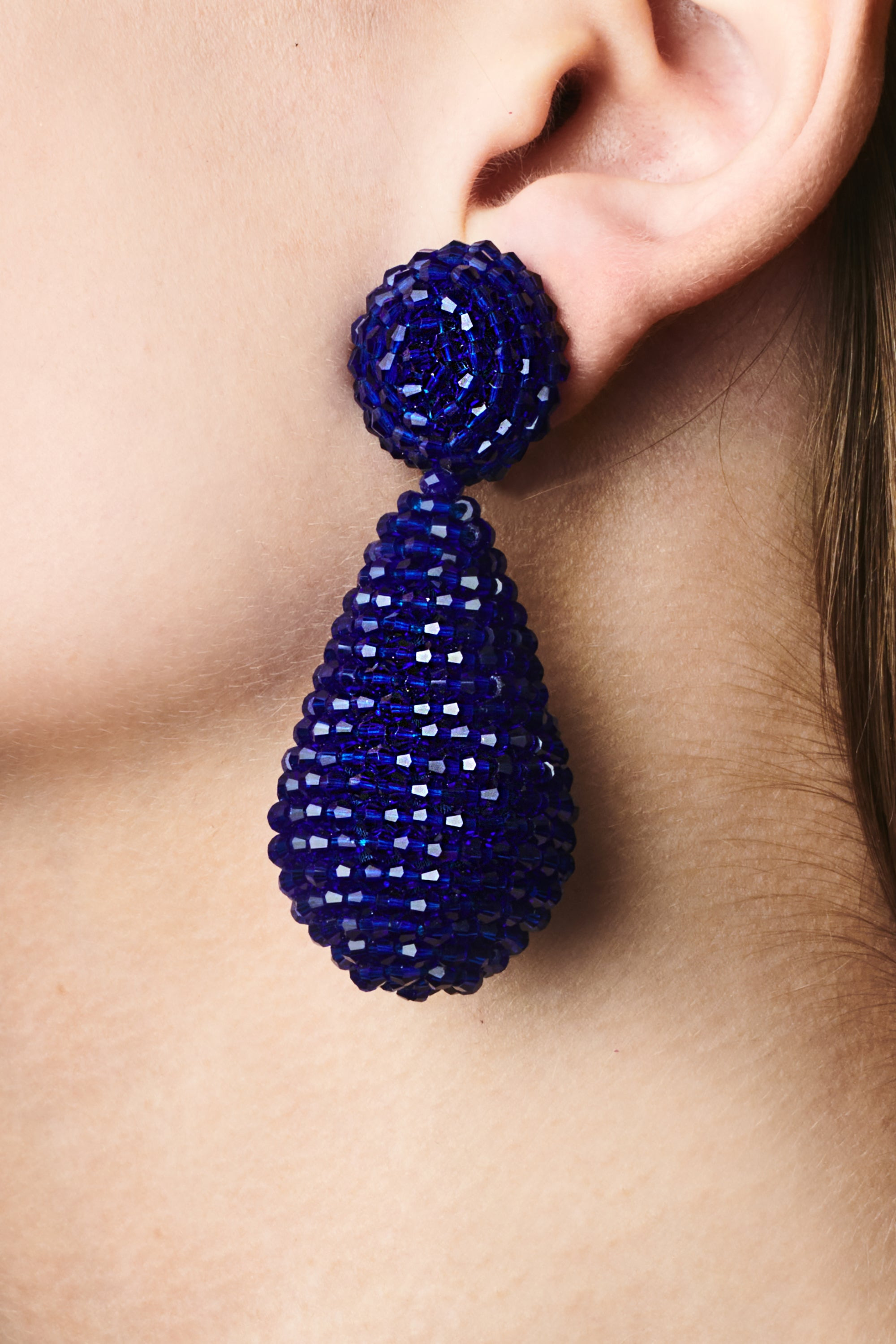 ALENA EARRINGS - SAPPHIRE - 2