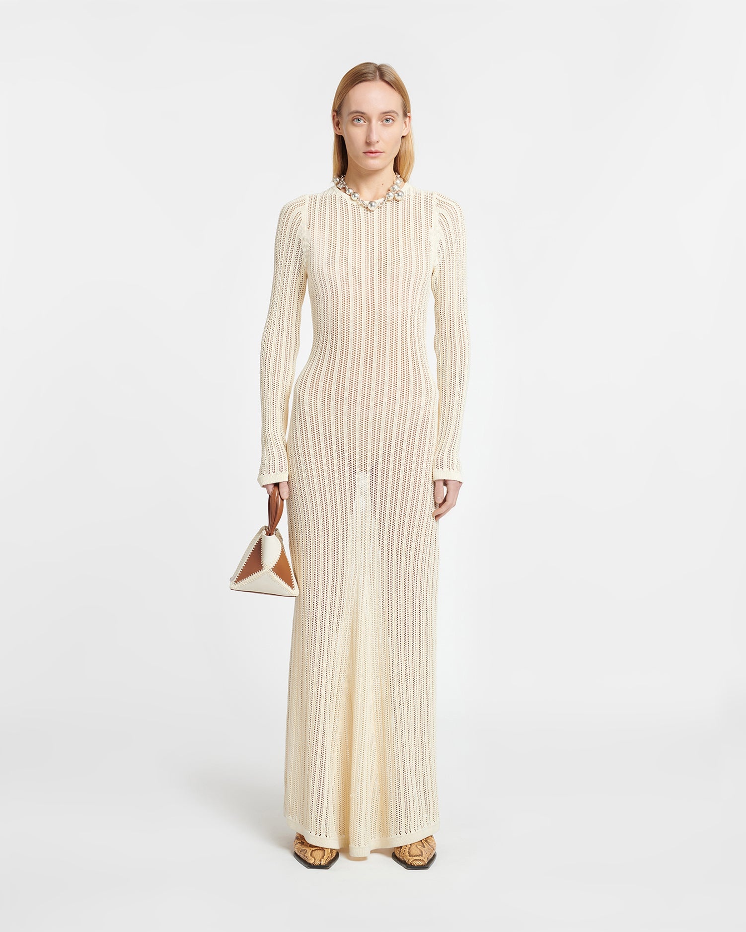 Crochet Maxi Dress - 1
