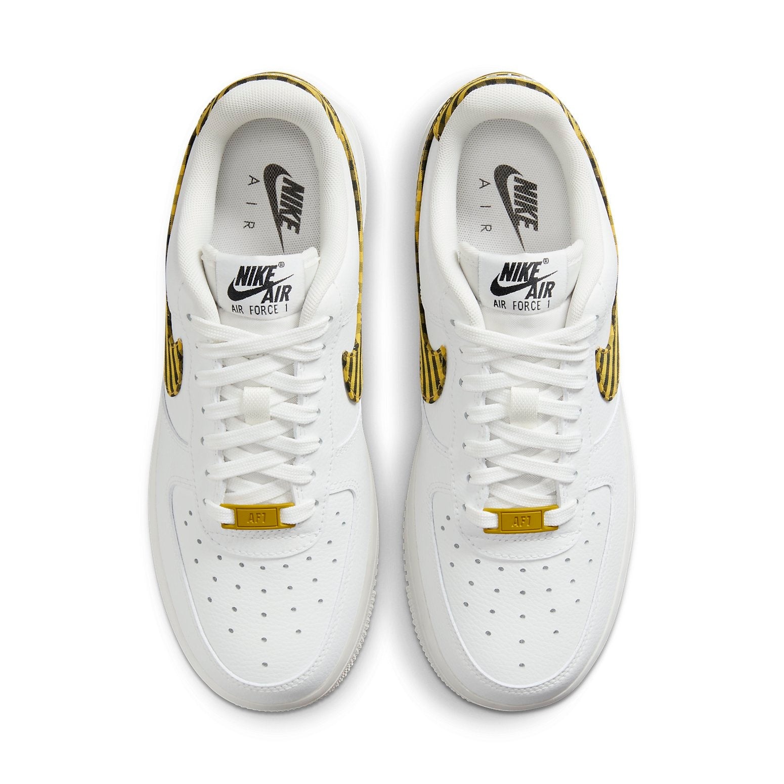 (WMNS) Nike Air Force 1 Low '07 'Gingham Yellow' DZ2784-102 - 4