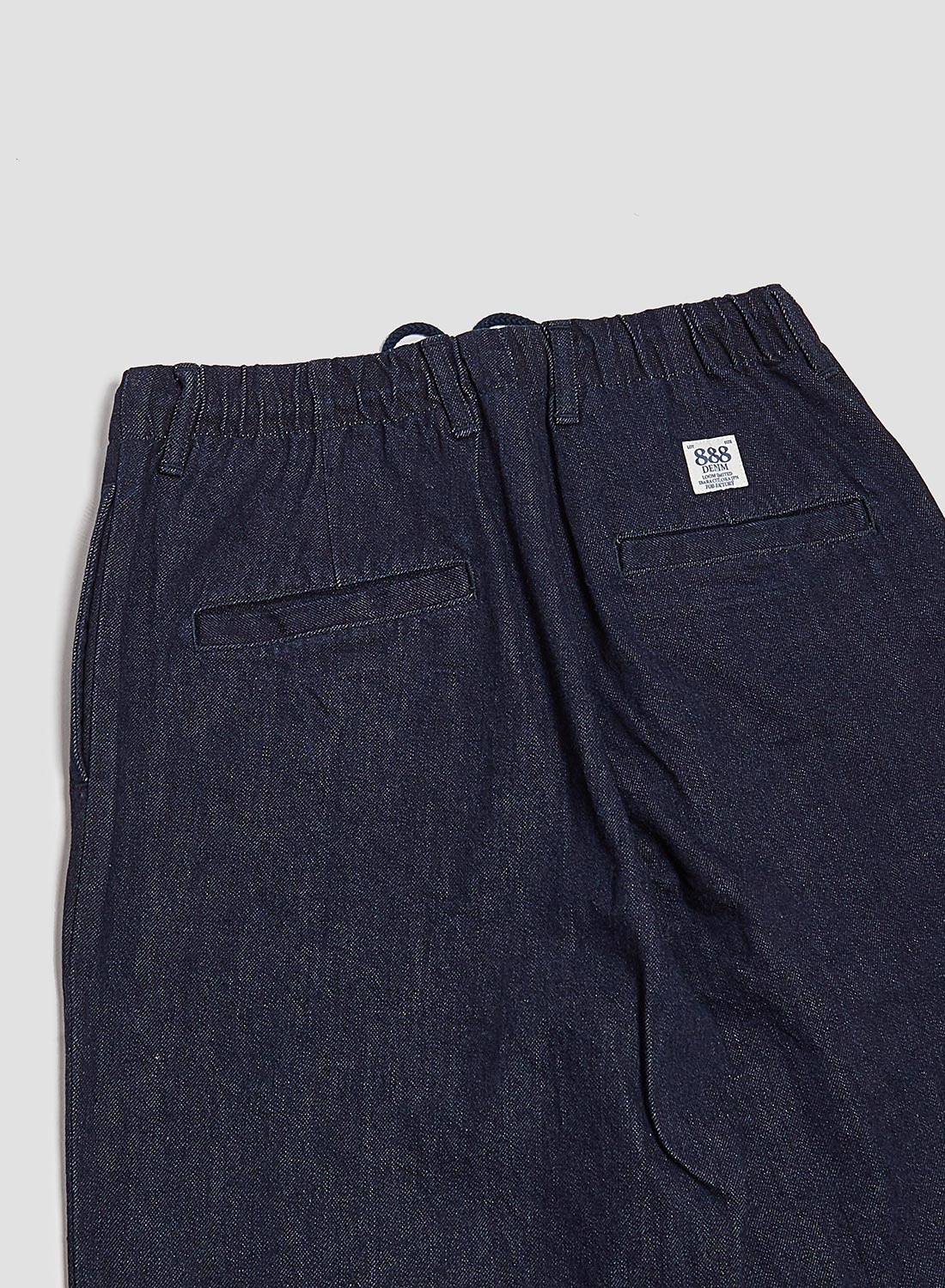 FOB Factory Denim Track Pants Indigo - 5