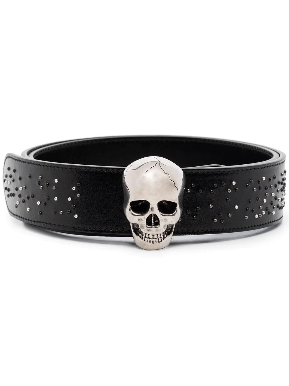 Skull buckled belt - 1