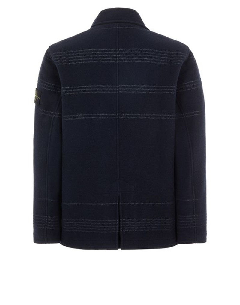 Stone Island 42952 PANNO MILITARE + RIGHE REFLECTIVE BLUE outlook