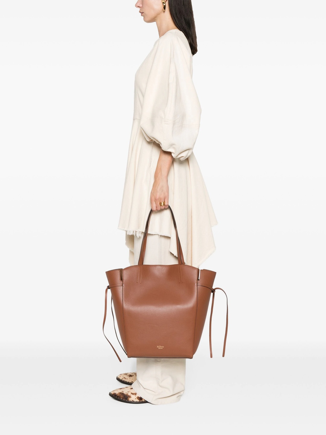 Mulberry Clovelly Tote Bright Oak Micro Classic Grain