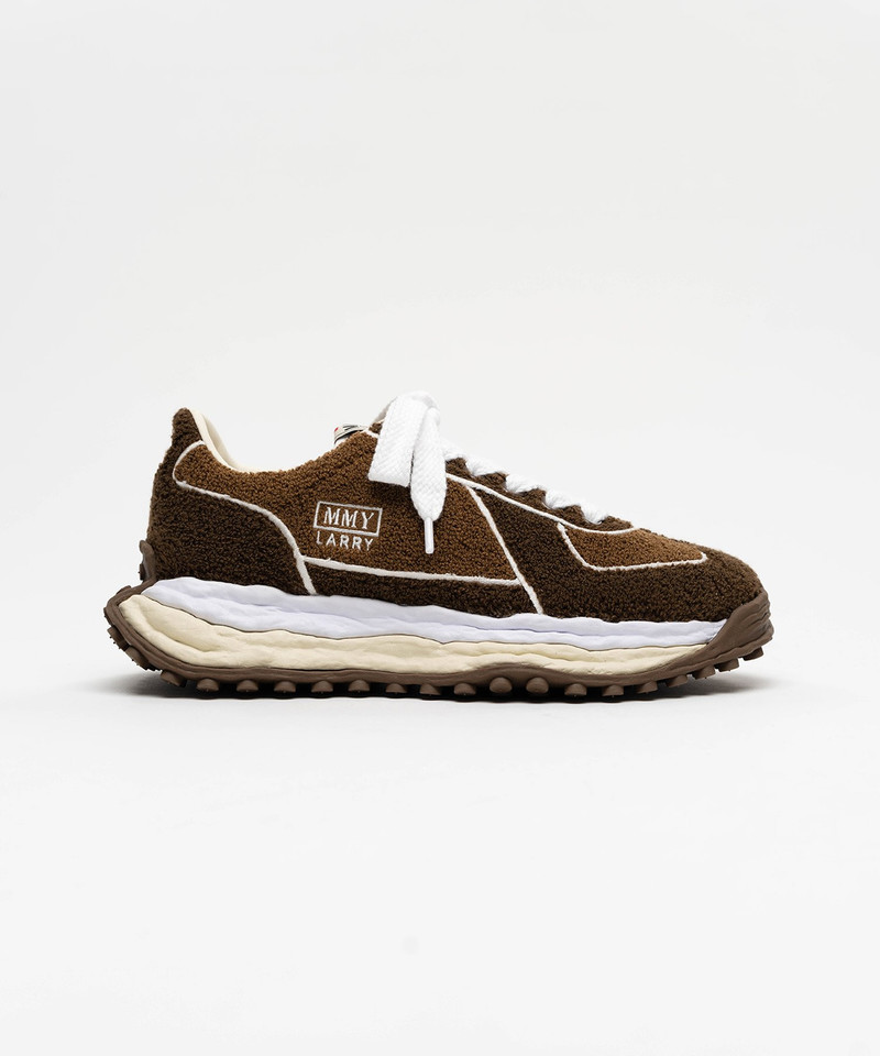 "LARRY" OG Sole Chenille Embroidey Canvas Low-top Sneaker 3