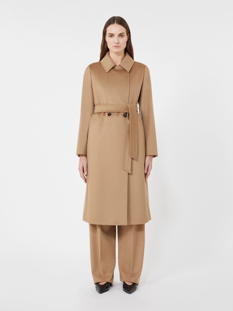 BCOLLAG Wool robe coat - CAMEL 3