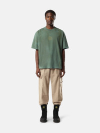 Stone Island 2100002 ORGANIC COTTON JERSEY, LASER COLOUR GARMENT DYED ...