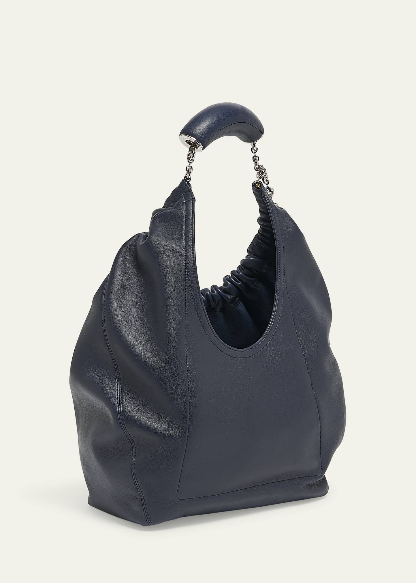 Squeeze Medium Shoulder Bag in Napa Leather - 3