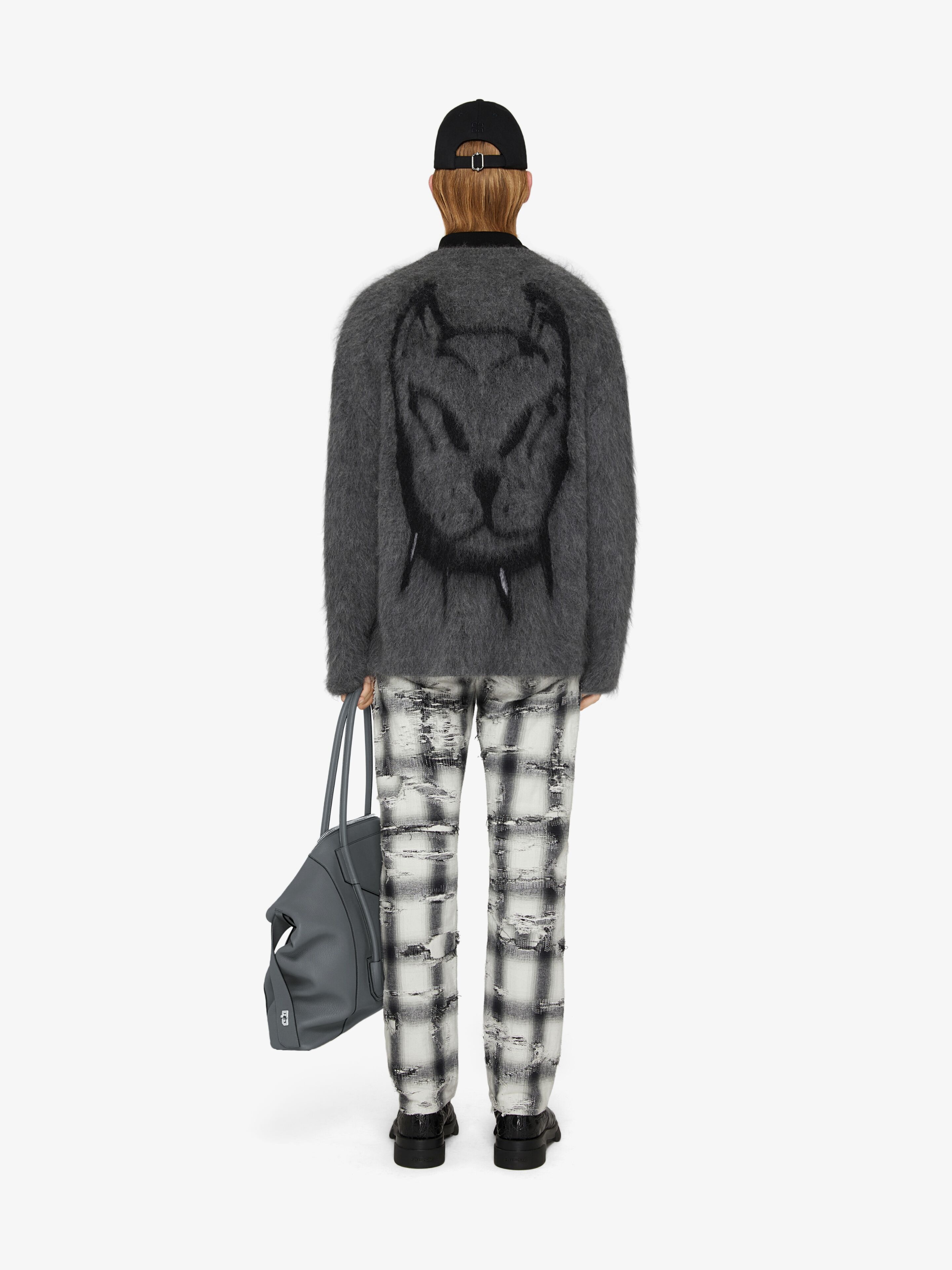 PANTS IN DESTROYED FLANNEL - 4