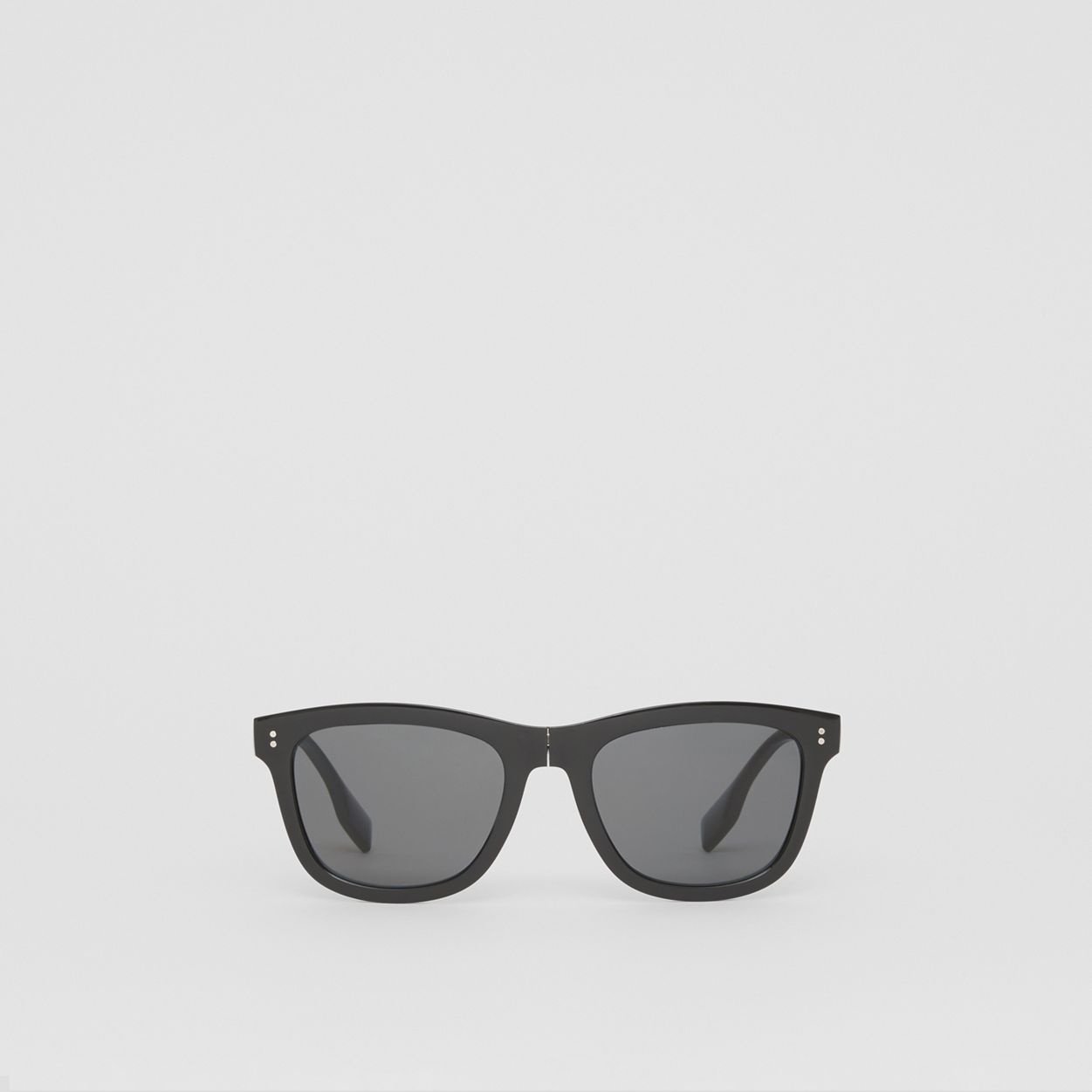 Logo Detail Square Frame Foldable Sunglasses - 1