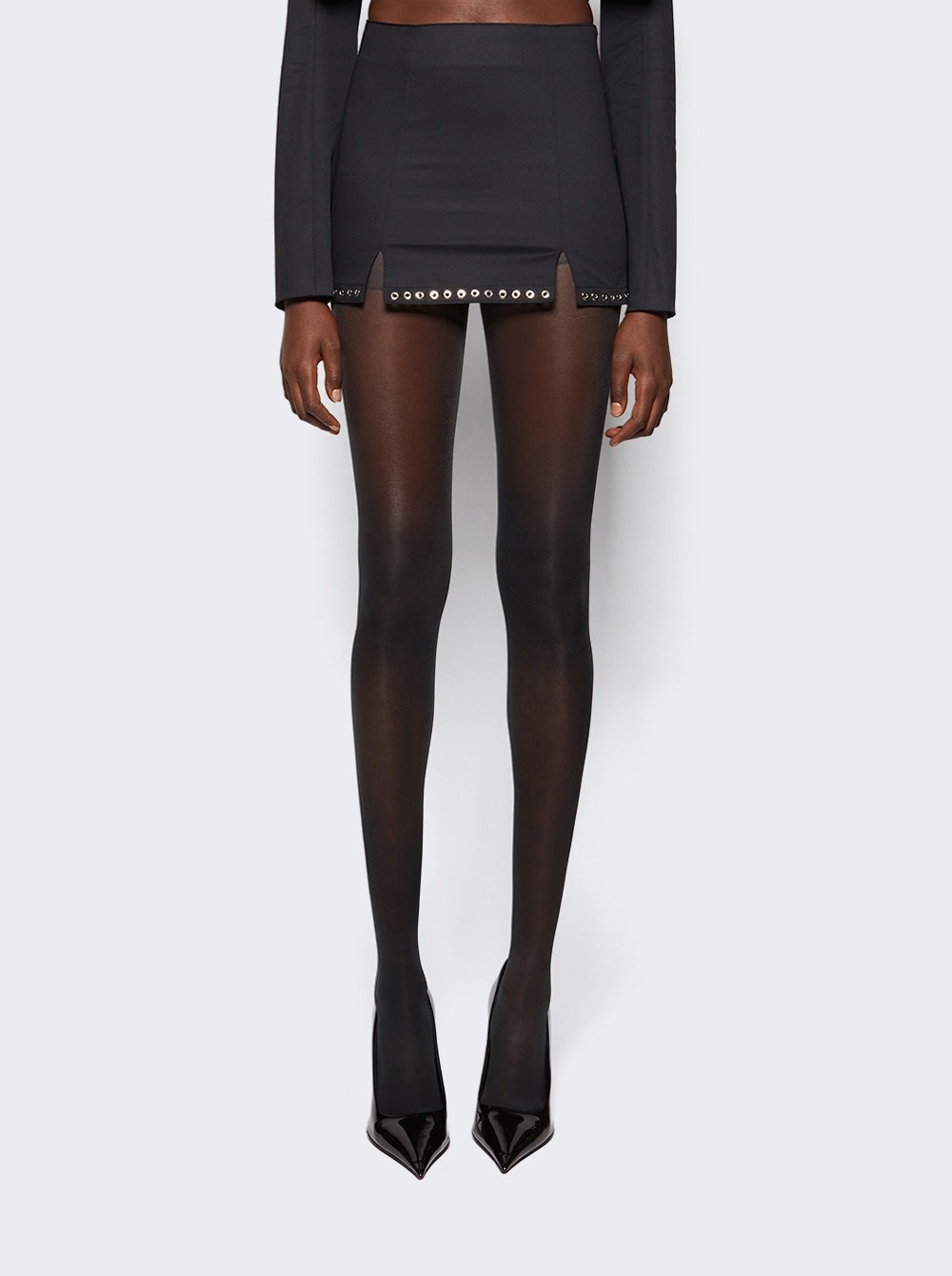 Lisette Mini Skirt Black - 3