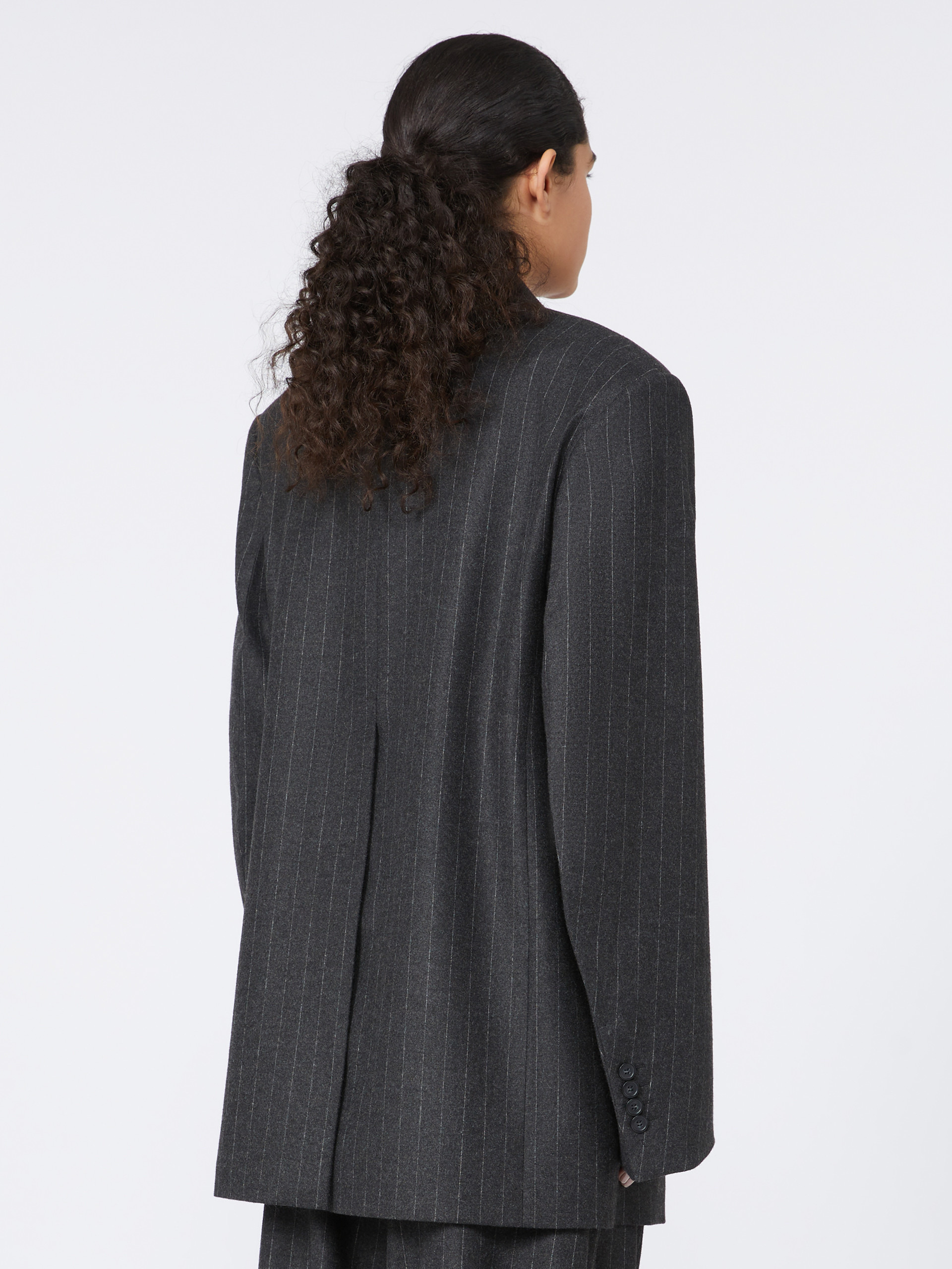 BELFORD1234 Wool and viscose oversize blazer - RUNWAY - 4