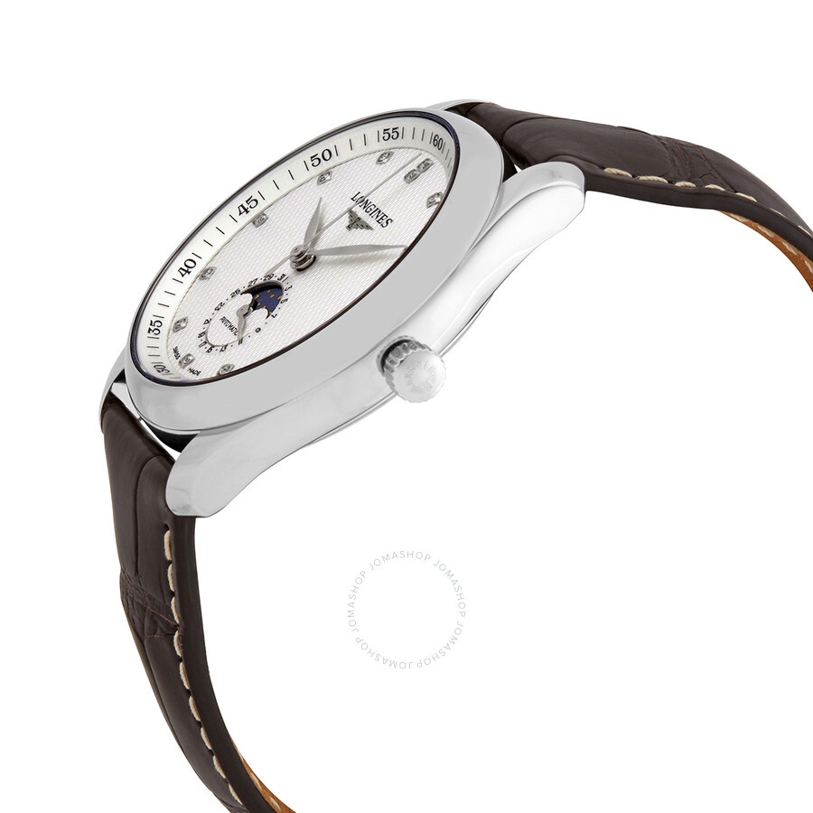 Longines Master Automatic Diamond Silver Dial Men's Watch L2.909.4.77.3 - 2