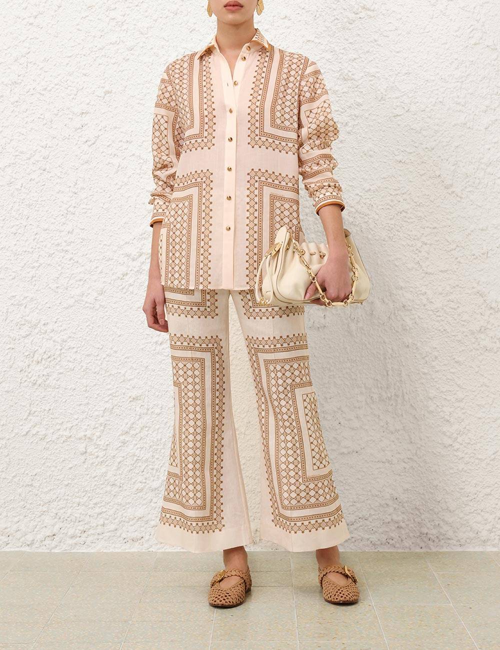 CROPPED FLARE PANT - 2