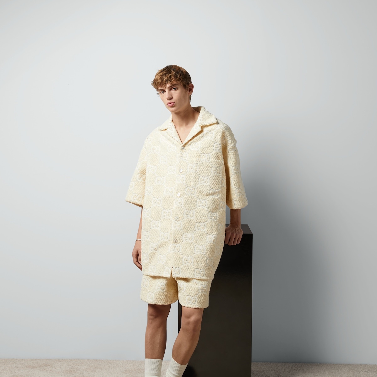 GG terrycloth shirt - 5