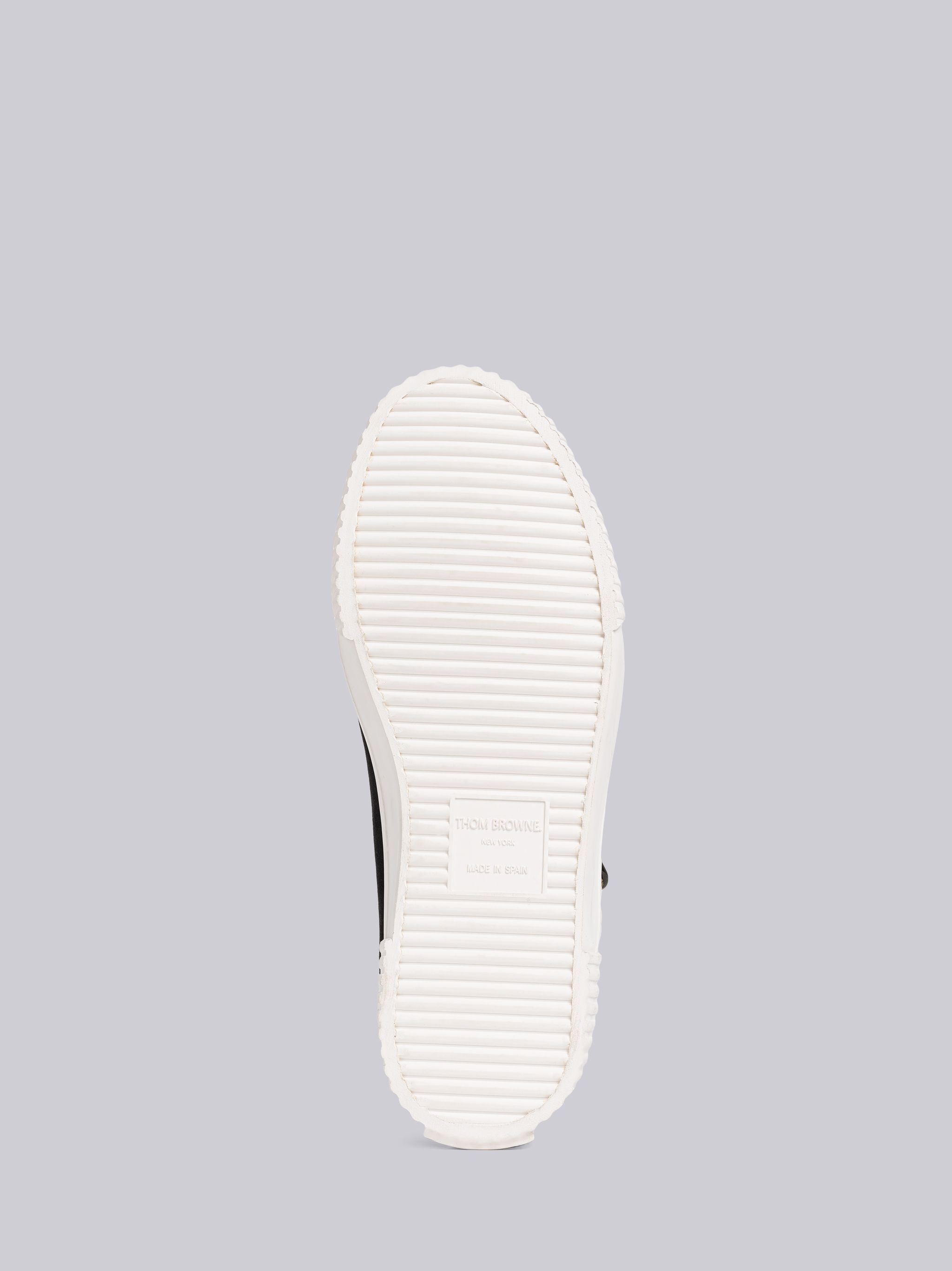Velvet Patent Bow Tennis Thom John Trainer - 5