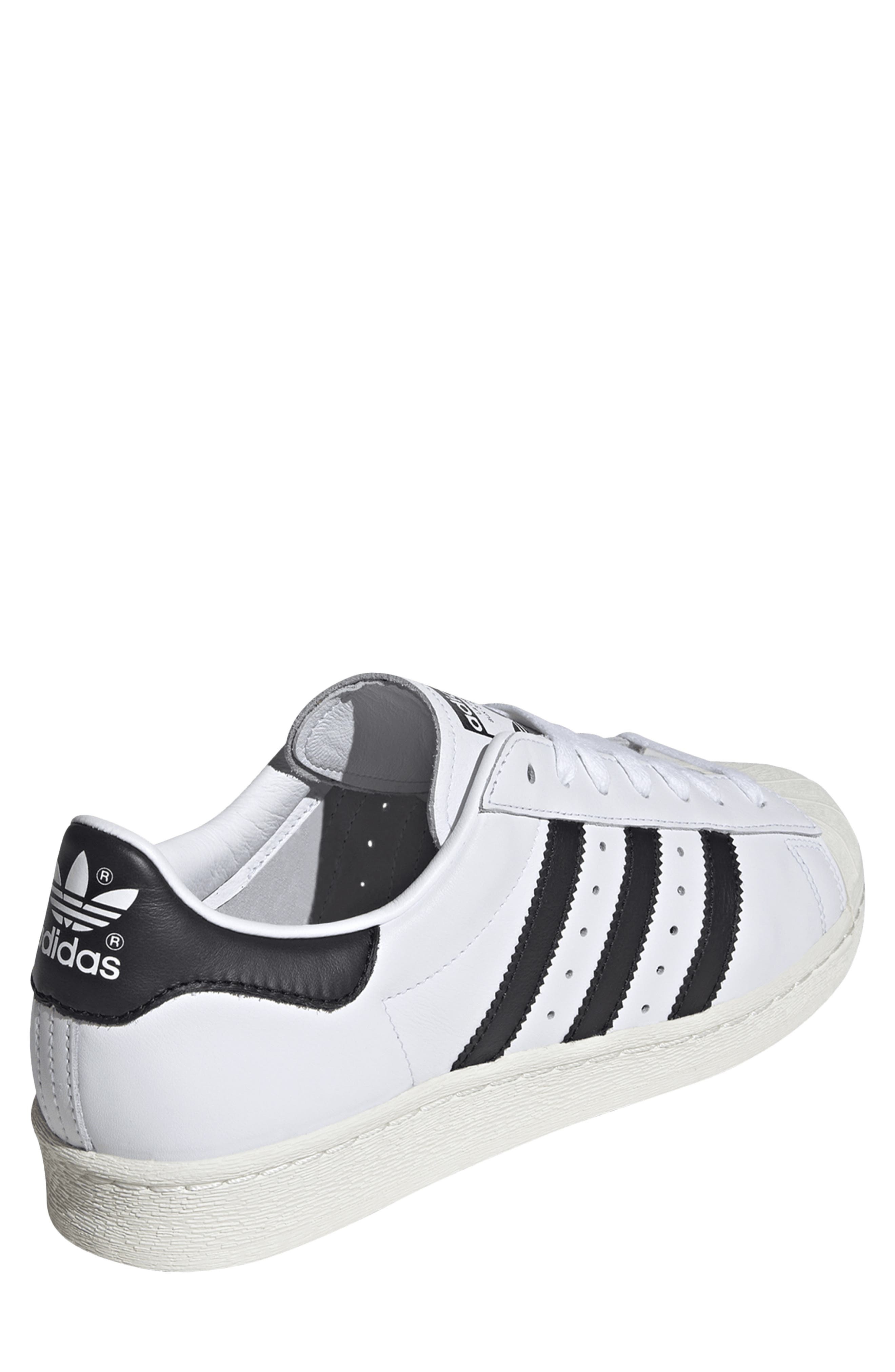 adidas Superstar '82 Low Top Sneaker in Ftwwht/cbl at Nordstrom - 2