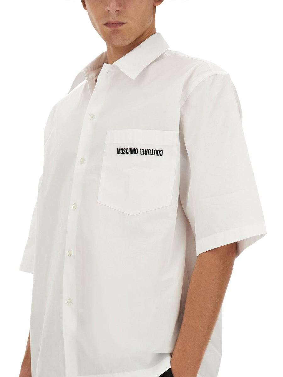 Upsidedown Logo Shirt - 4