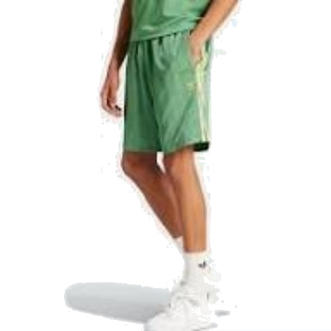 adidas Pinstripe Sprinter Shorts Asia Sizing 'Green' IR9389 - 2