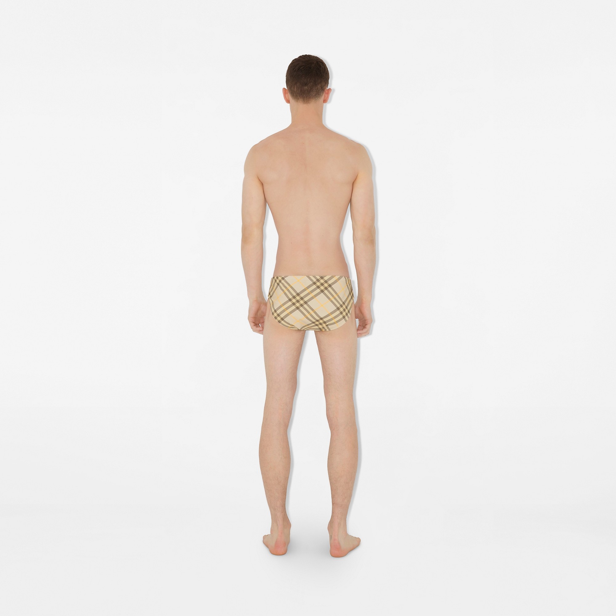 Check Swim Briefs - 4