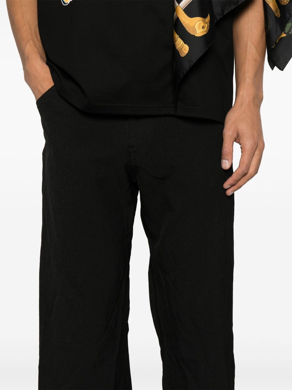 straight trousers - 5
