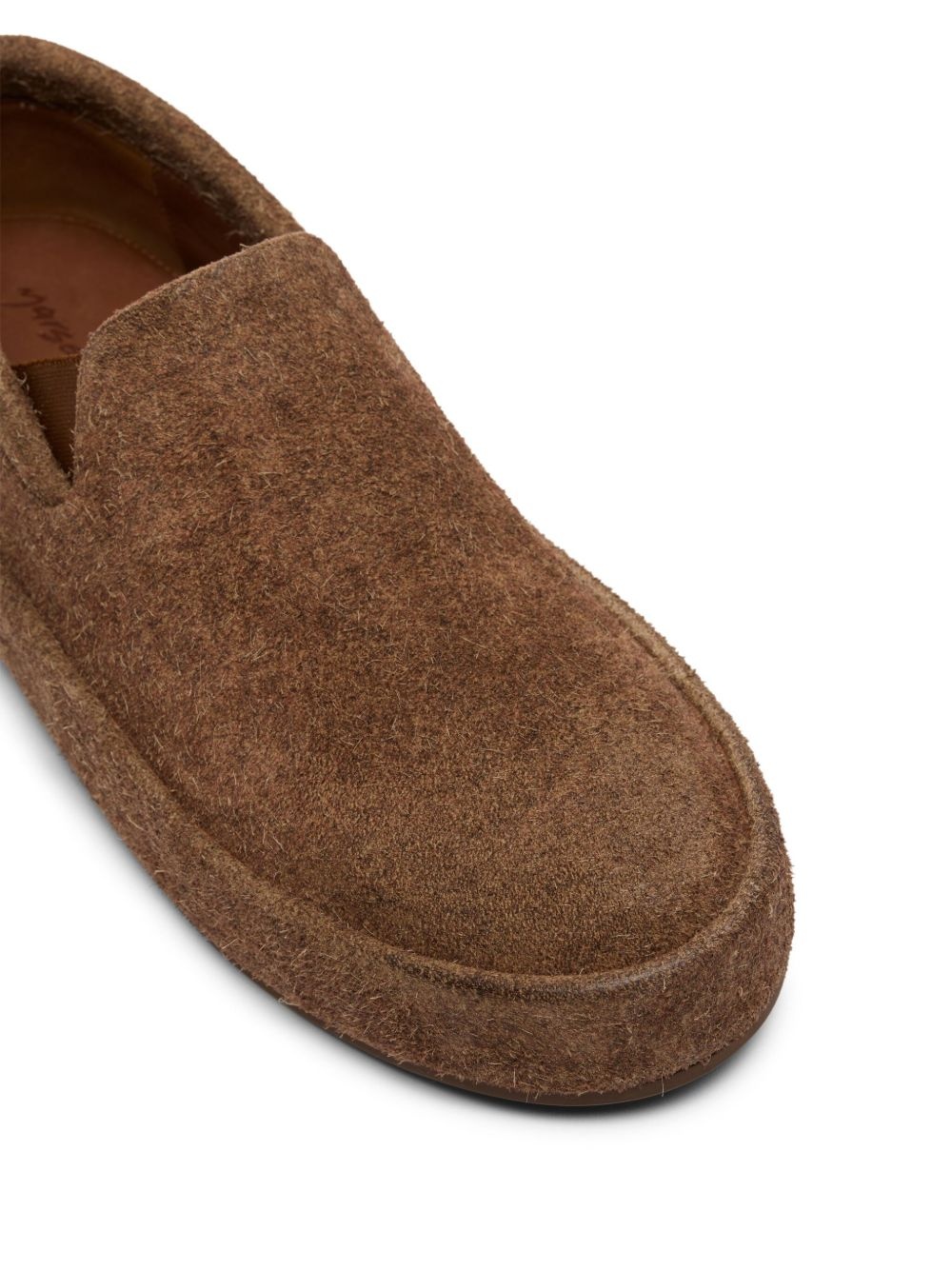 wool round-toe loafers - 4
