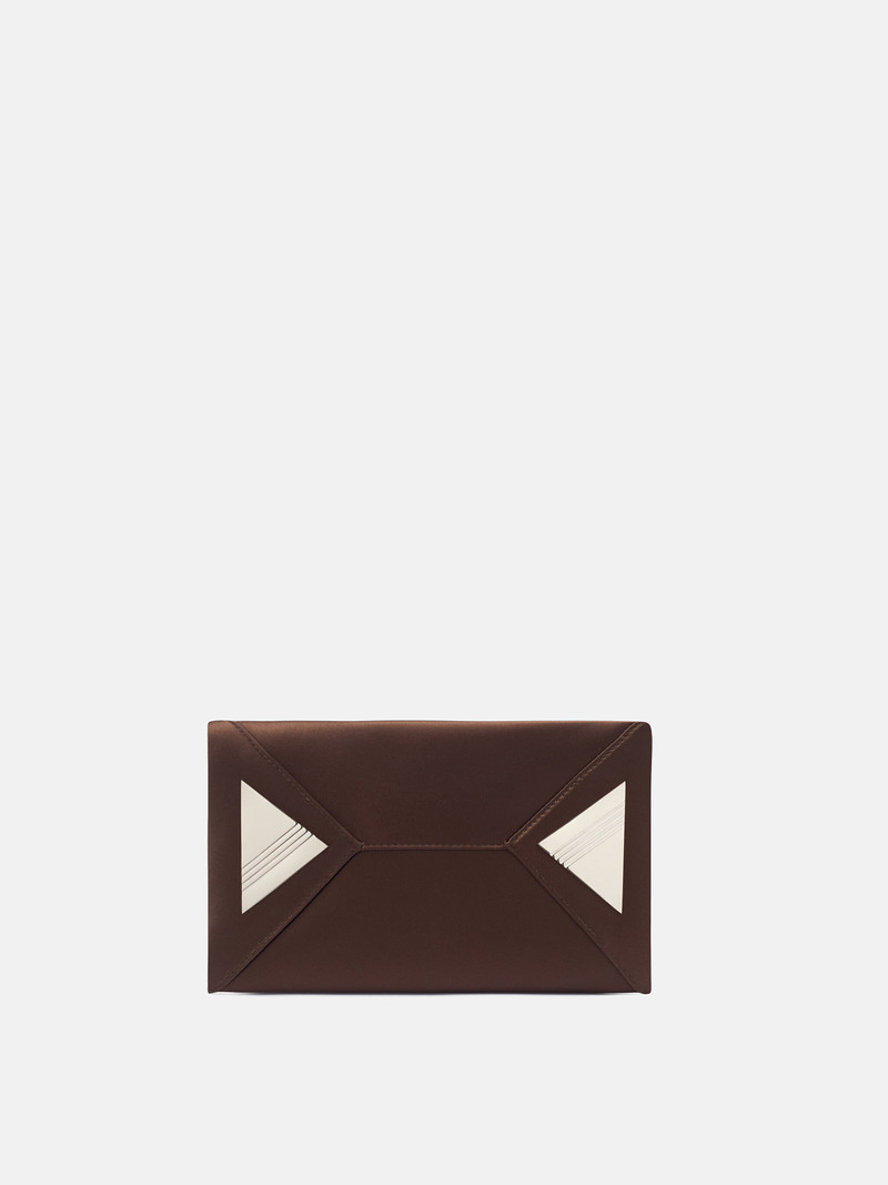 ''LA PASSEGGIATA MINI'' DARK BROWN TOP HANDLE 4
