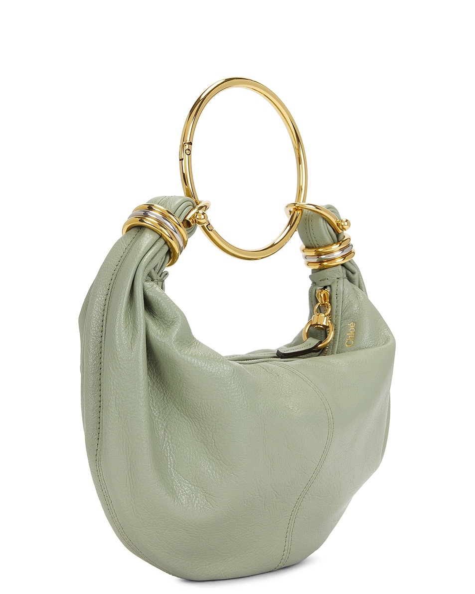 Bracelet Leather Shoulder Bag - 4