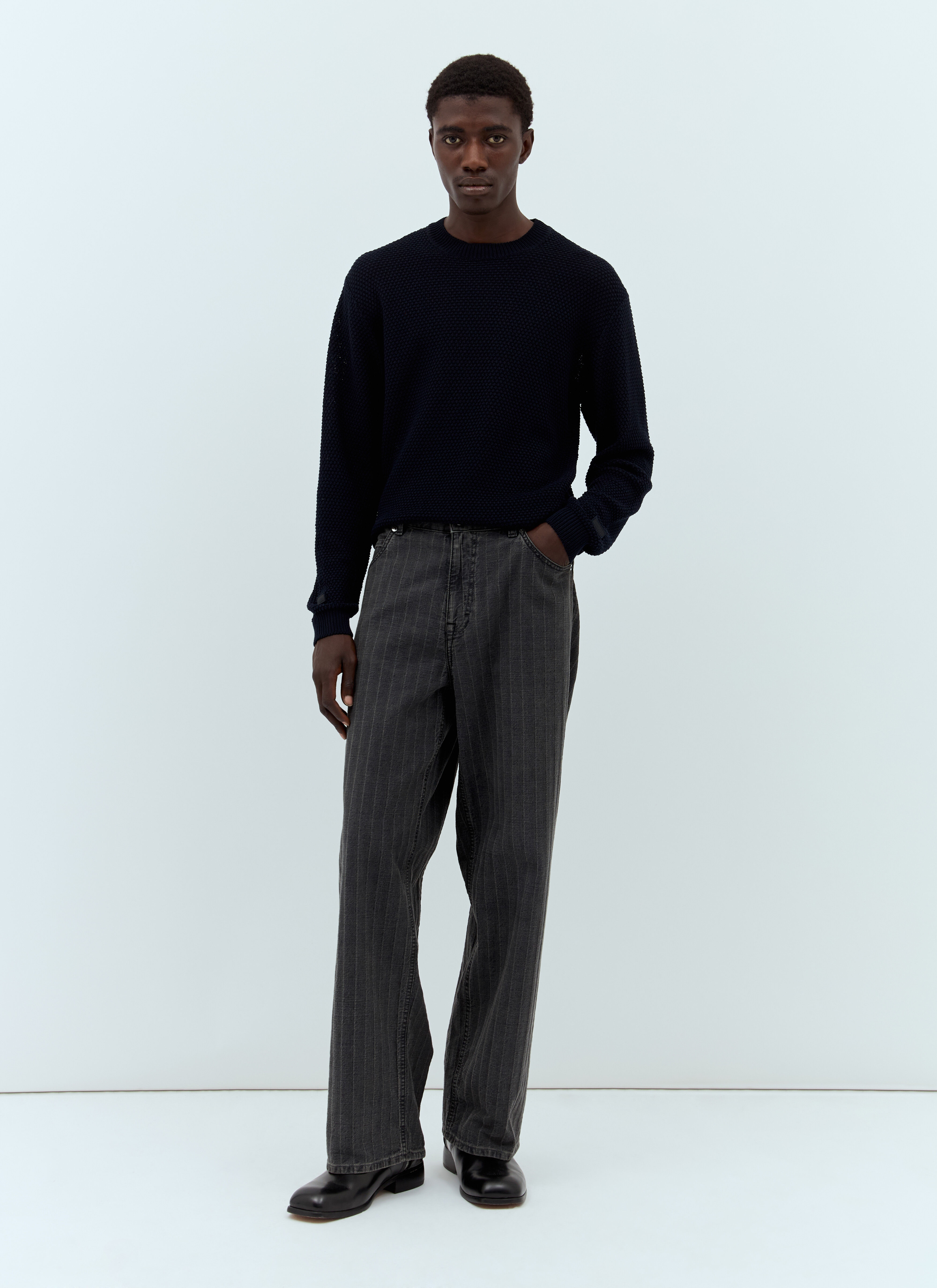 x JJJJound Waffle-Knit Sweater - 2
