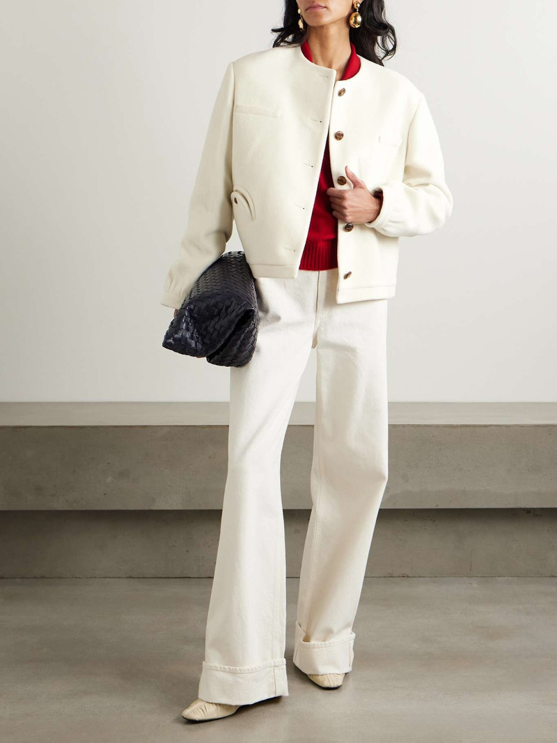 BLAZÉ MILANO Gliss wool-blend felt jacket outlook