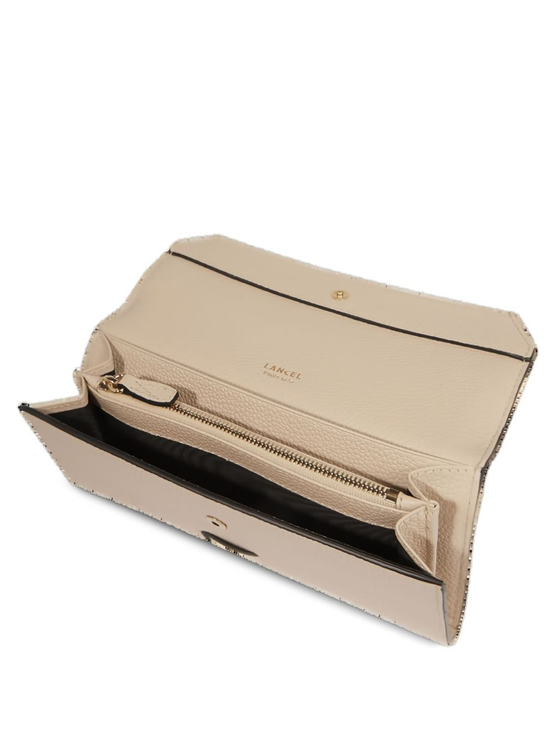 Ninon flap-closure leather wallet 4