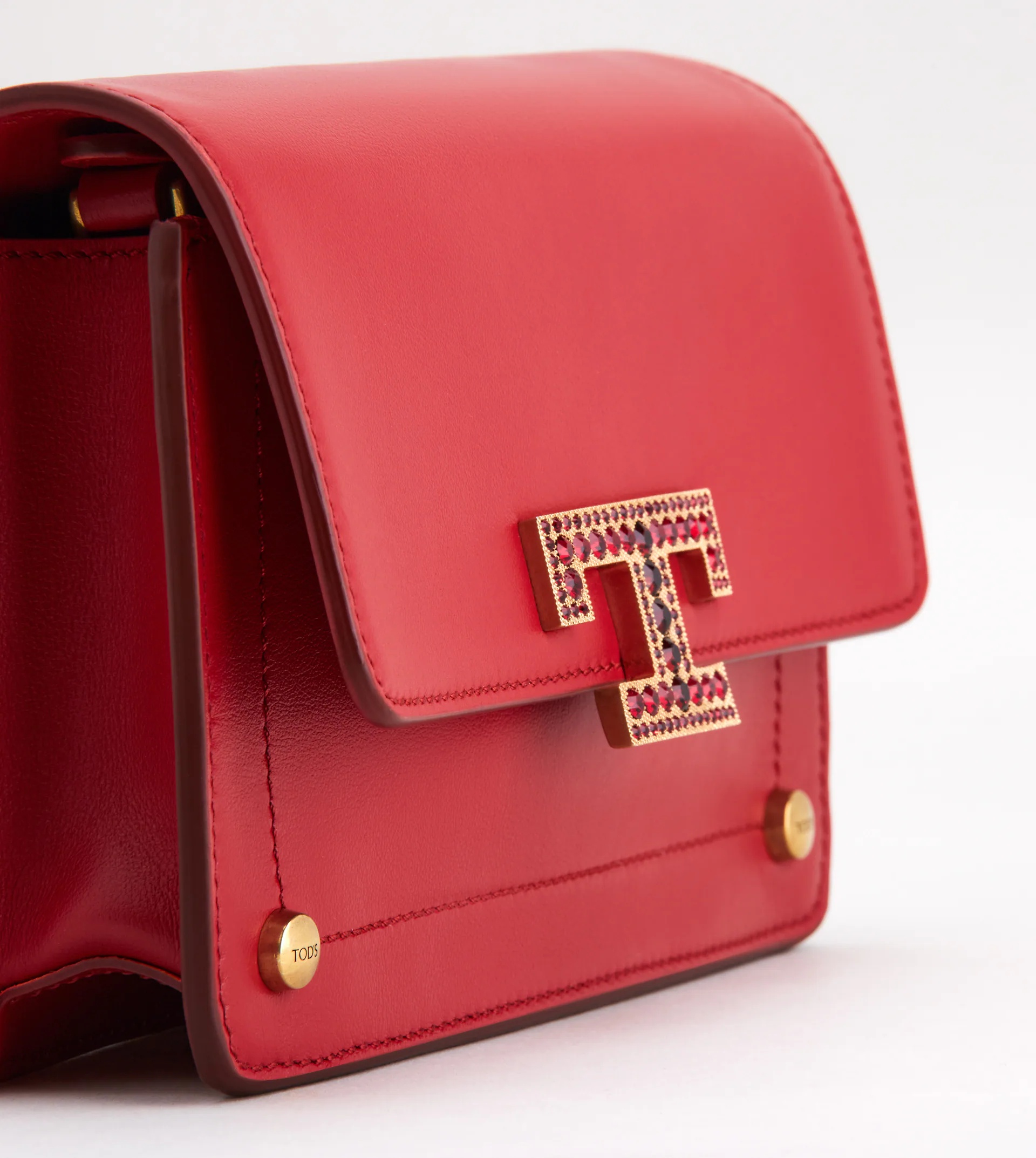LEATHER T TIMELESS BELT BAG MICRO - VALENTINE'S DAY EDITION - RED - 5