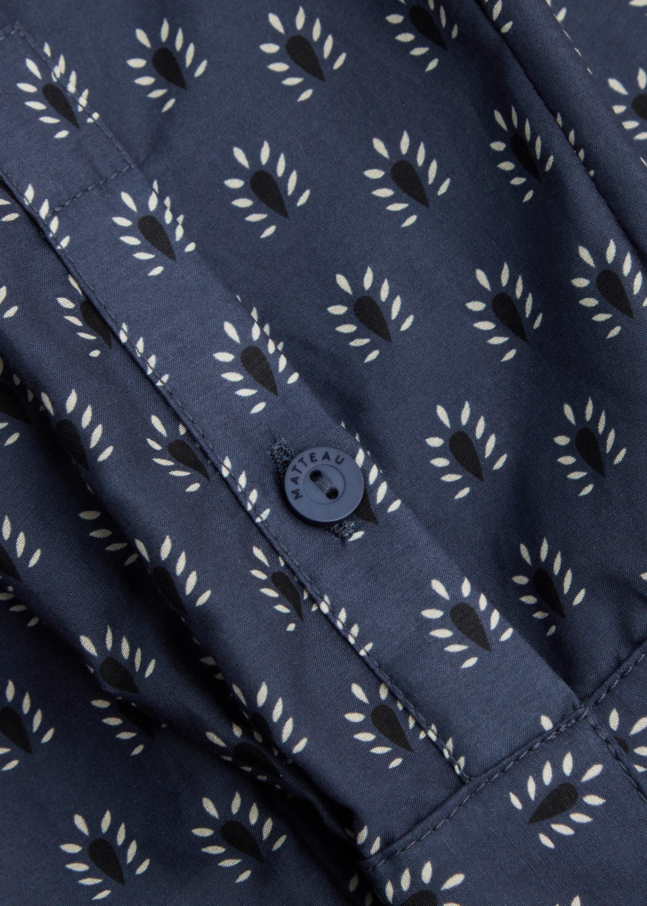 Matteau Classic Printed Cotton-blend Shirt - 5
