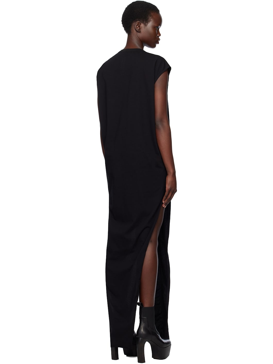 Black Hollywood Classic Arrowhead Maxi Dress - 3