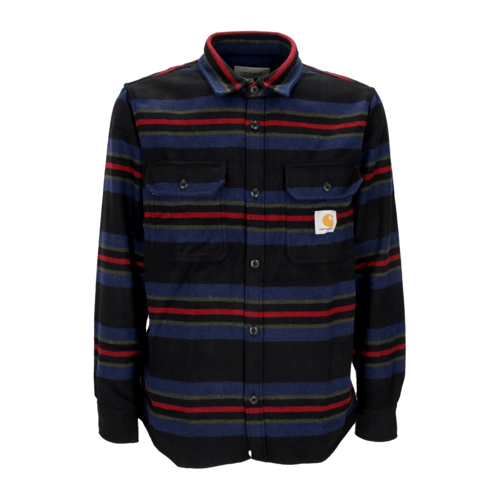 CaleカルSTRIPE SHIRT JACKET CAT WWR | Denim Stripes Overshirt Hickory Stripe