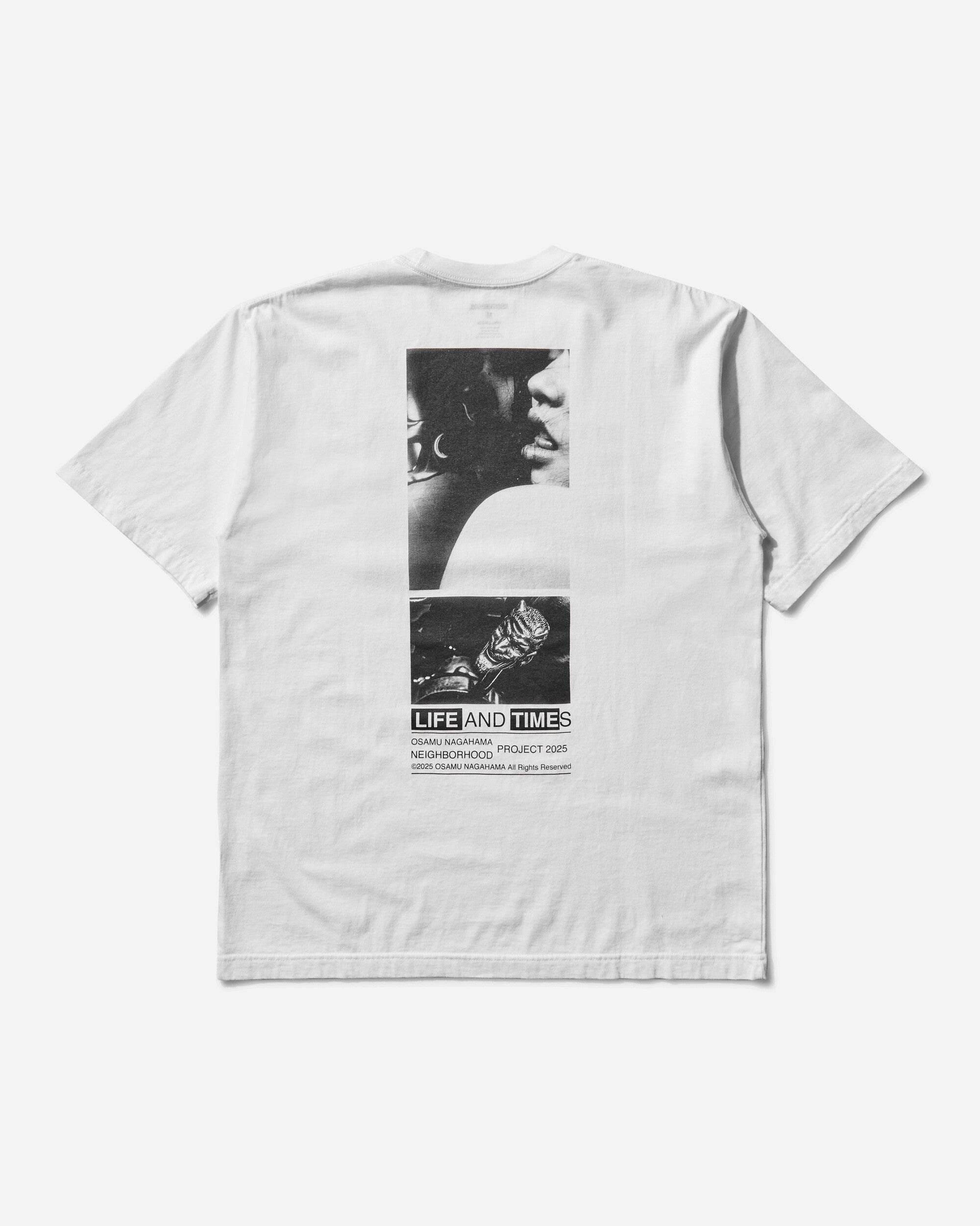Men's Osamu Nagahama SS-2 T-Shirt White - 2