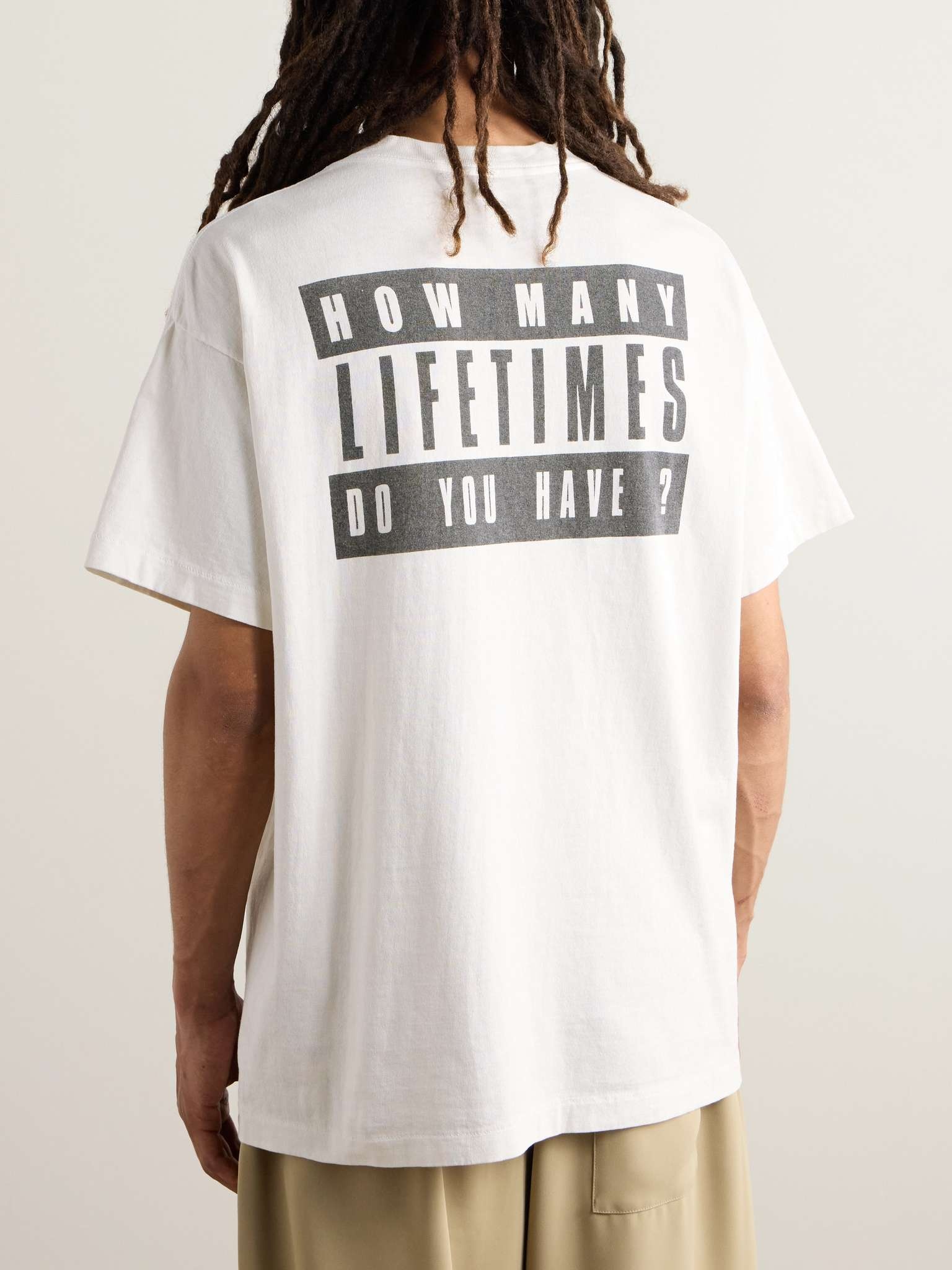 SAINT M×××××× + Denim Tears Saint Tears Printed Cotton