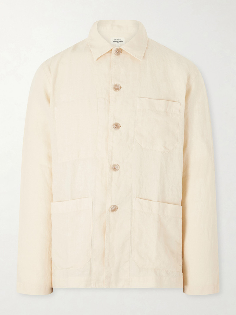 Perry Linen and Cotton-Blend Woven Jacket 1