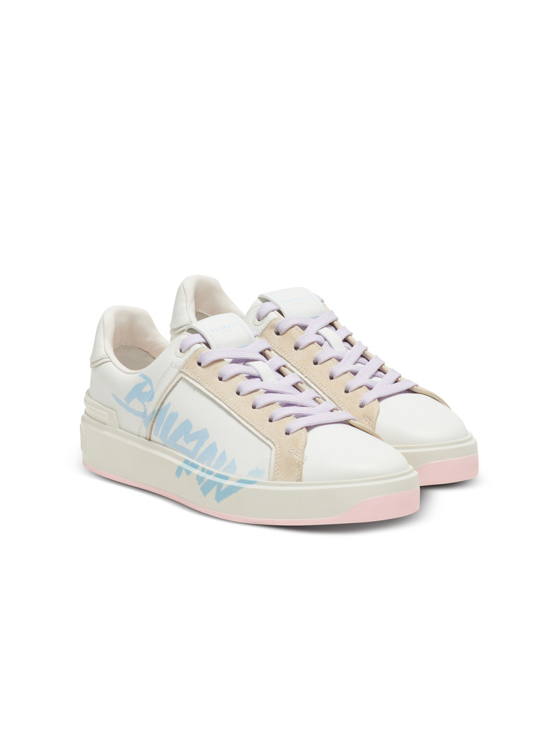 B-Court Balmain leather trainers 2