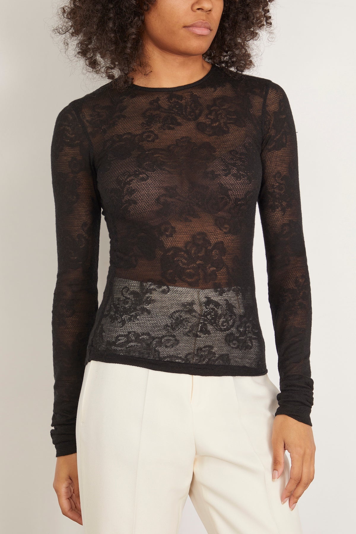 Chalet Top and Wrinkle Tank in Black - 5
