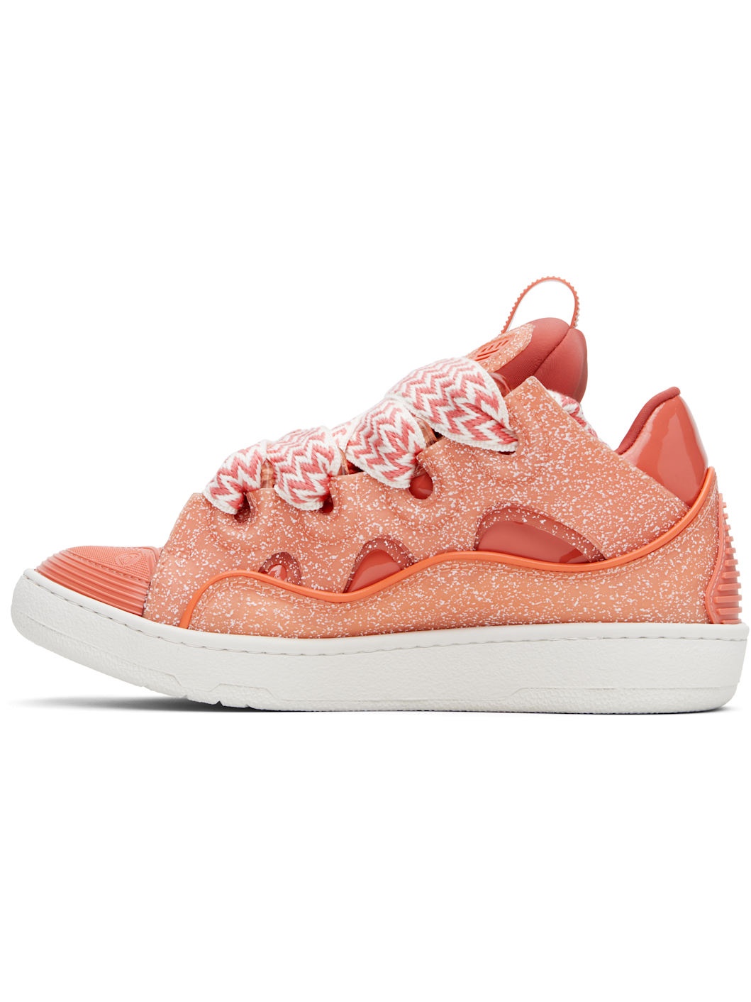 Pink Speckled Curb Sneakers - 3