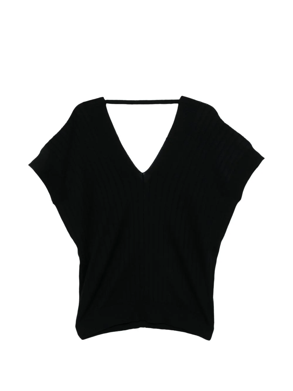 V-neck blouse - 1