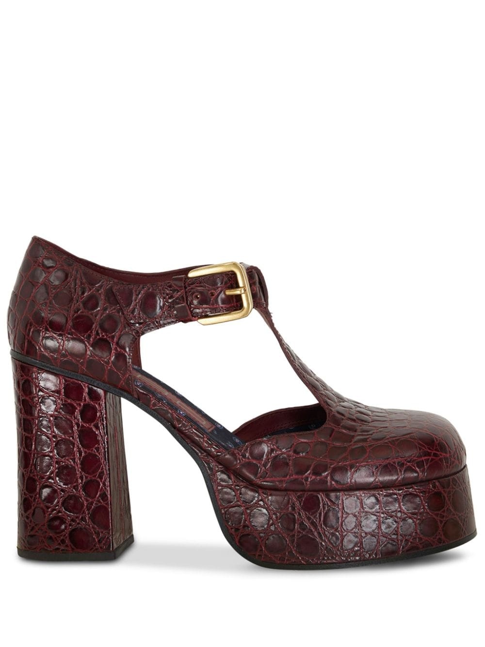 Mary Jane 110mm round-toe pumps - 1