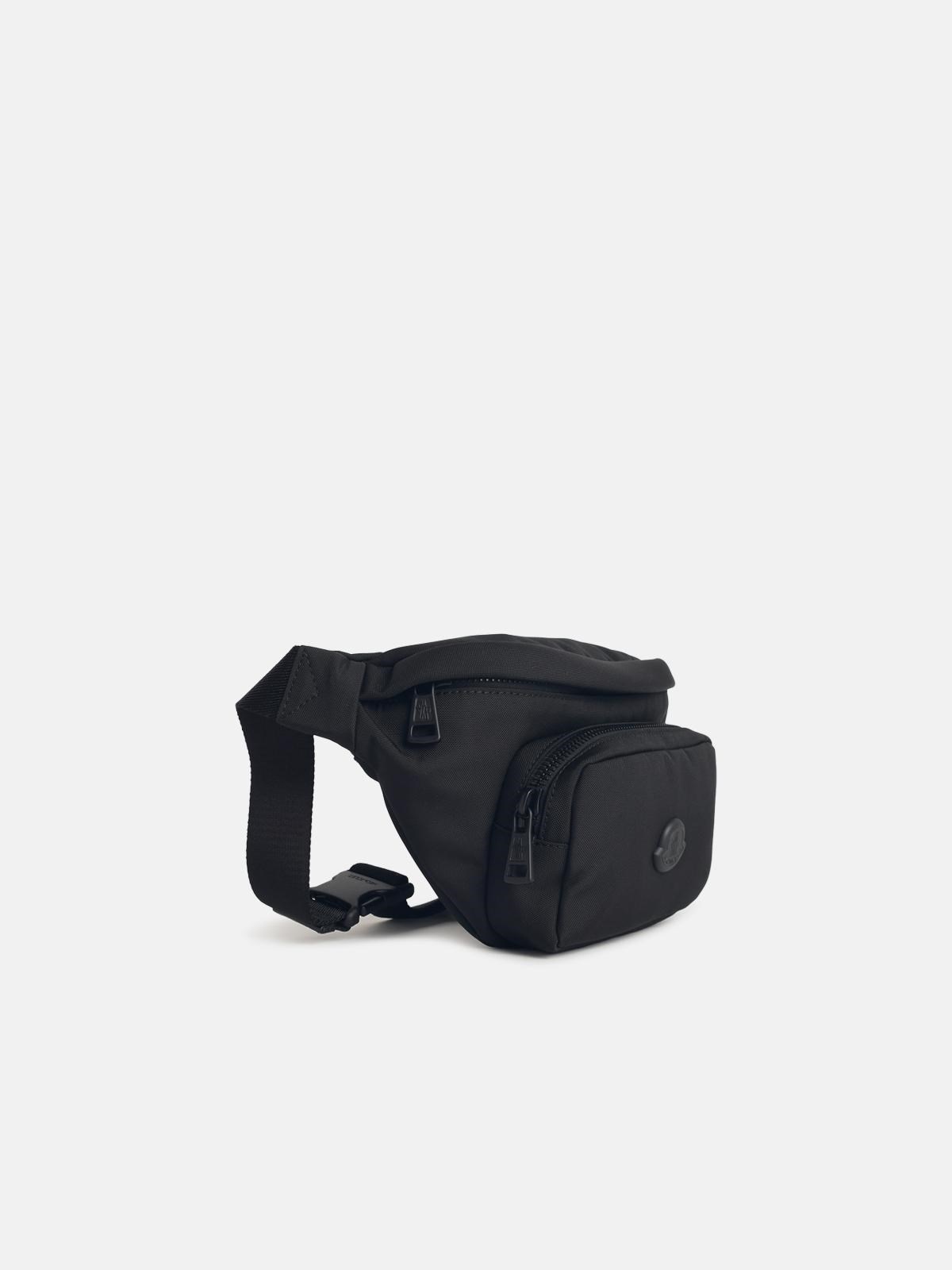 'DURANCE' BLACK NYLON FANNY PACK - 2