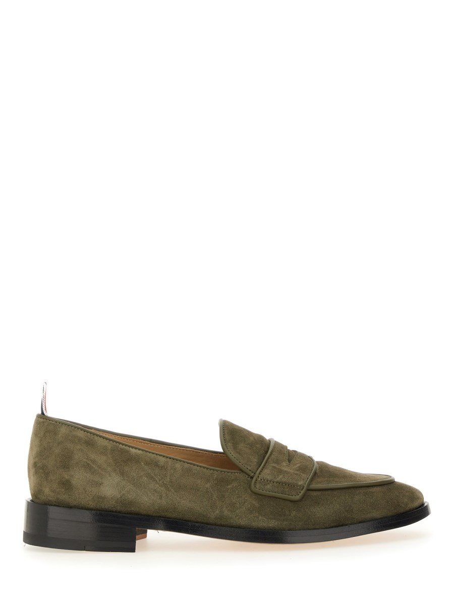 VARSITY PENNY SUEDE LOAFER - 1